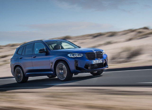提供双版本动力调校，新款宝马X3M官图发布
