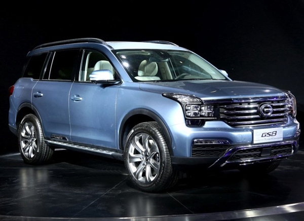 广汽传祺豪华七座suv gs8网络预售价公布:16.98万-25.