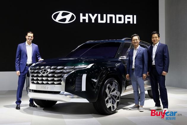 现代全尺寸SUV概念车亮相 代号HDC-2/Hyundai Look设计理念
