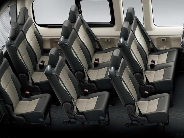 丰田发布新一代HIACE 最多可拥有17个座位