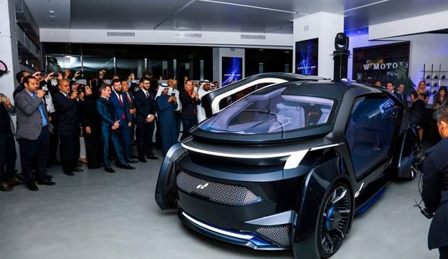 阿联酋首辆L5自动驾驶汽车 将在2019年上海车展首次亮相