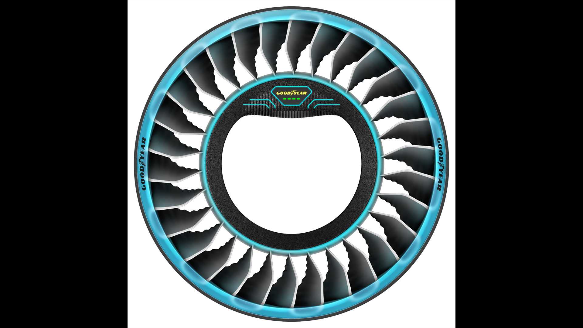 空中飞行推进器 固特异发布AERO概念轮胎