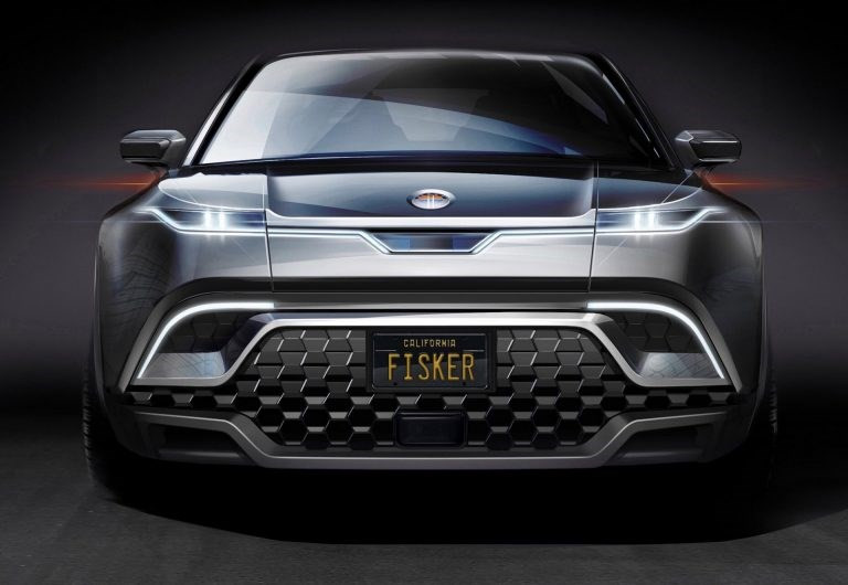 竞争对手锁定特斯拉Model Y  Fisker发布电动SUV预告图