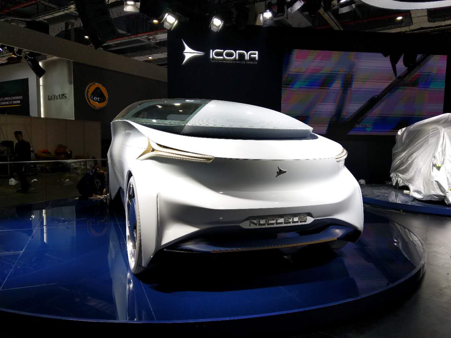 2019上海车展探馆 | 搭载L5级自动驾驶技术 Icona Nucleus概念车即将亮相