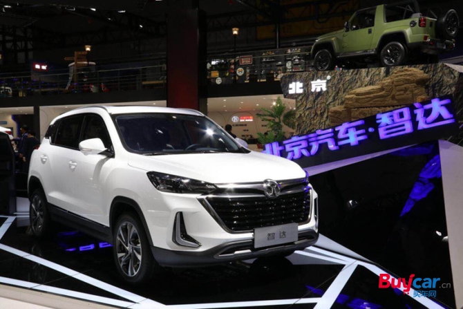 定位小型SUV 北京汽车智达正式亮相