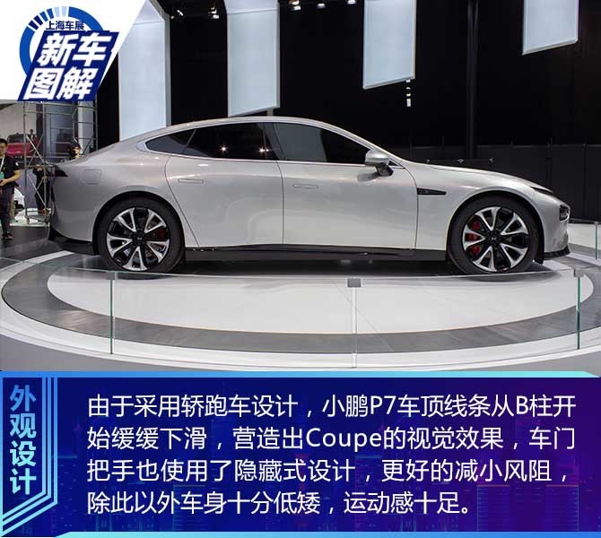 采用家族最新“星际”设计语言 实拍小鹏P7
