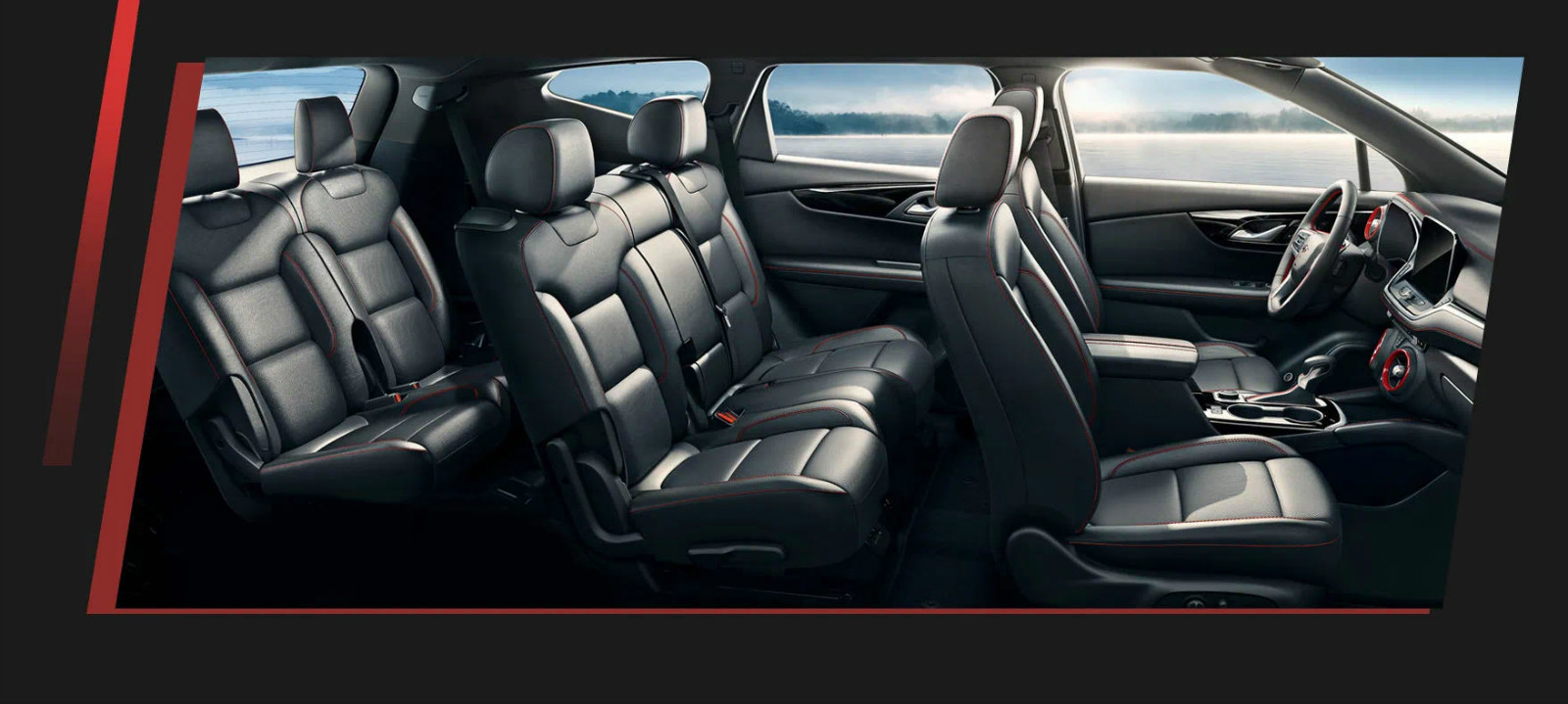 充满战斗气息 雪佛兰发布开拓者内饰官图