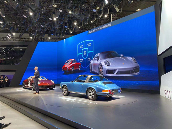 2020广州车展保时捷911targa4s经典重现特别版首次公开亮相