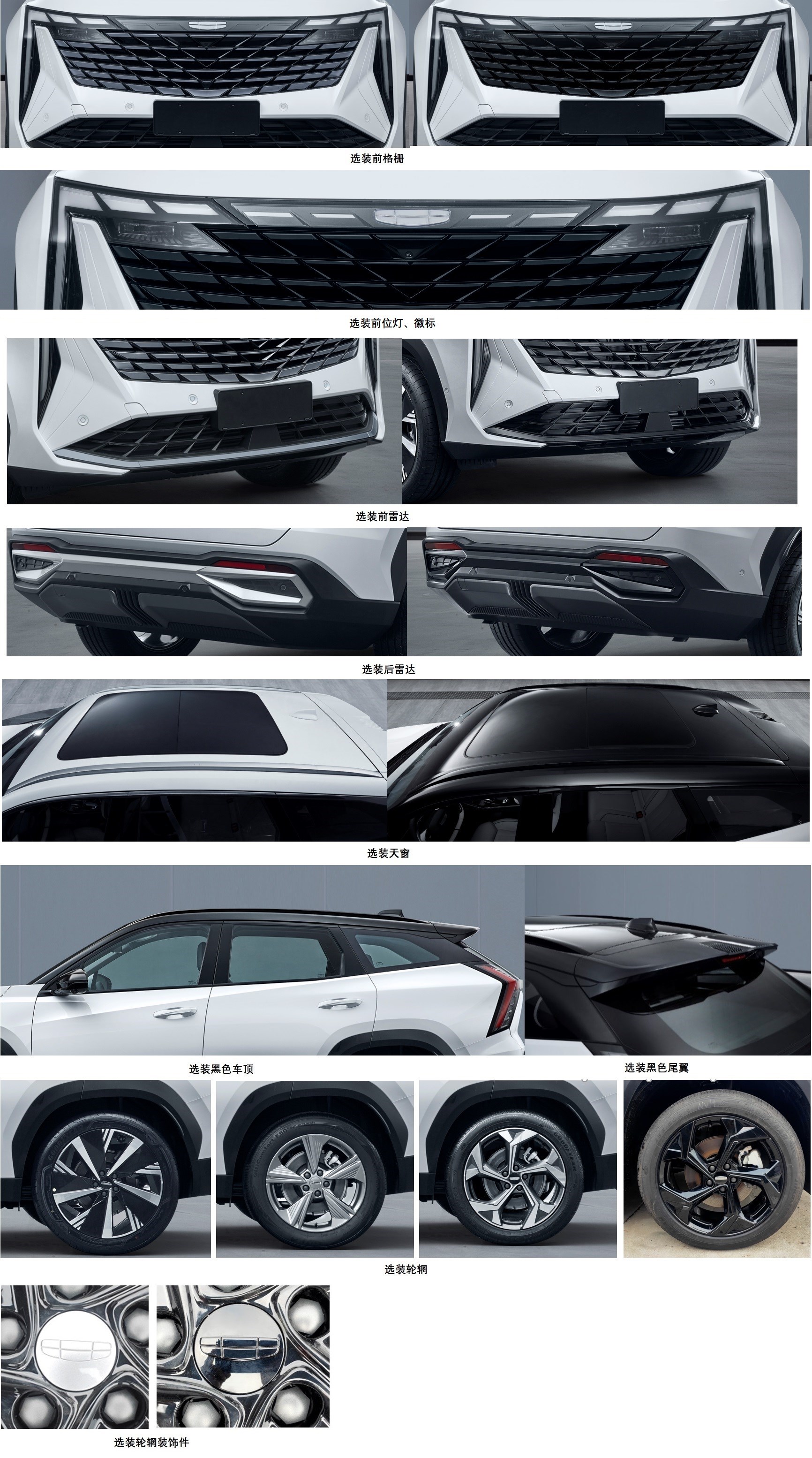 全新设计风格吉利fx11信息曝光