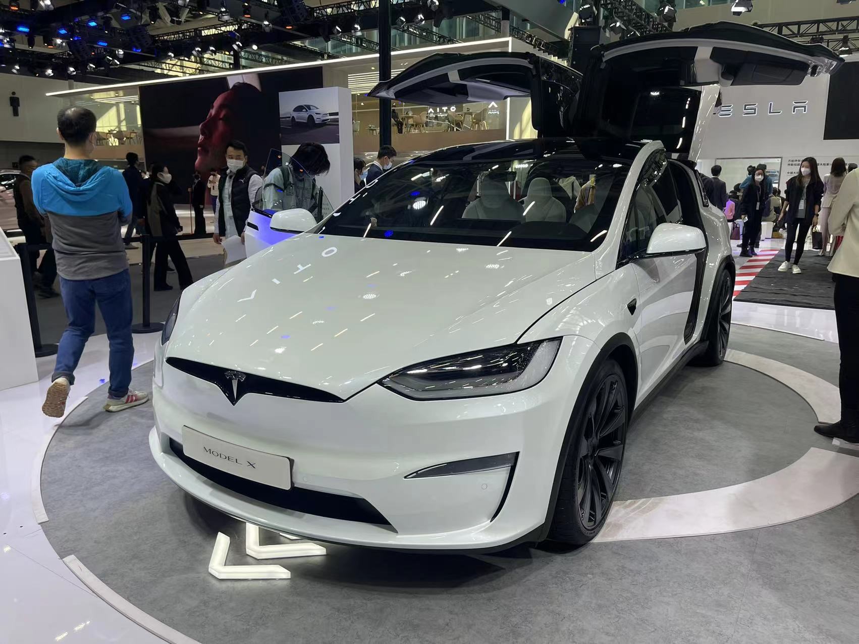 2022广州车展1月6日公布售价特斯拉modelsmodelxplaid版双车亮相