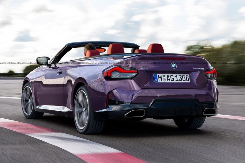 全新宝马2系敞篷版车型渲染图发布