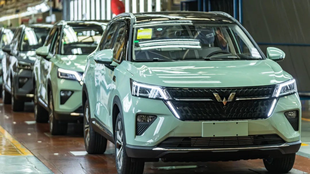 将于三季度上市五菱星辰正式批量下线