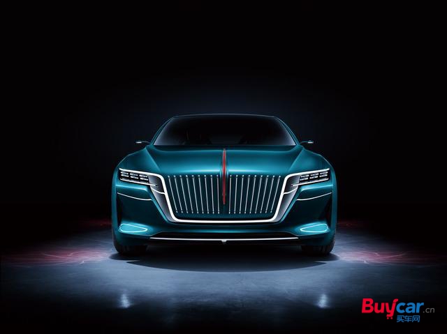 红旗gt概念车亮相北京车展气质独特