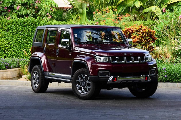 北京bj40 plus柴油版/城市猎人版正式上市 售16.99-17.48万元