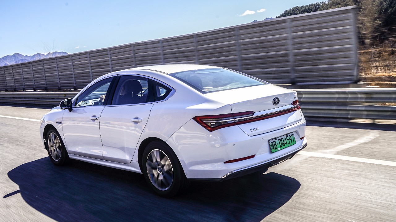 本次试驾的版本为比亚迪秦pro ev500