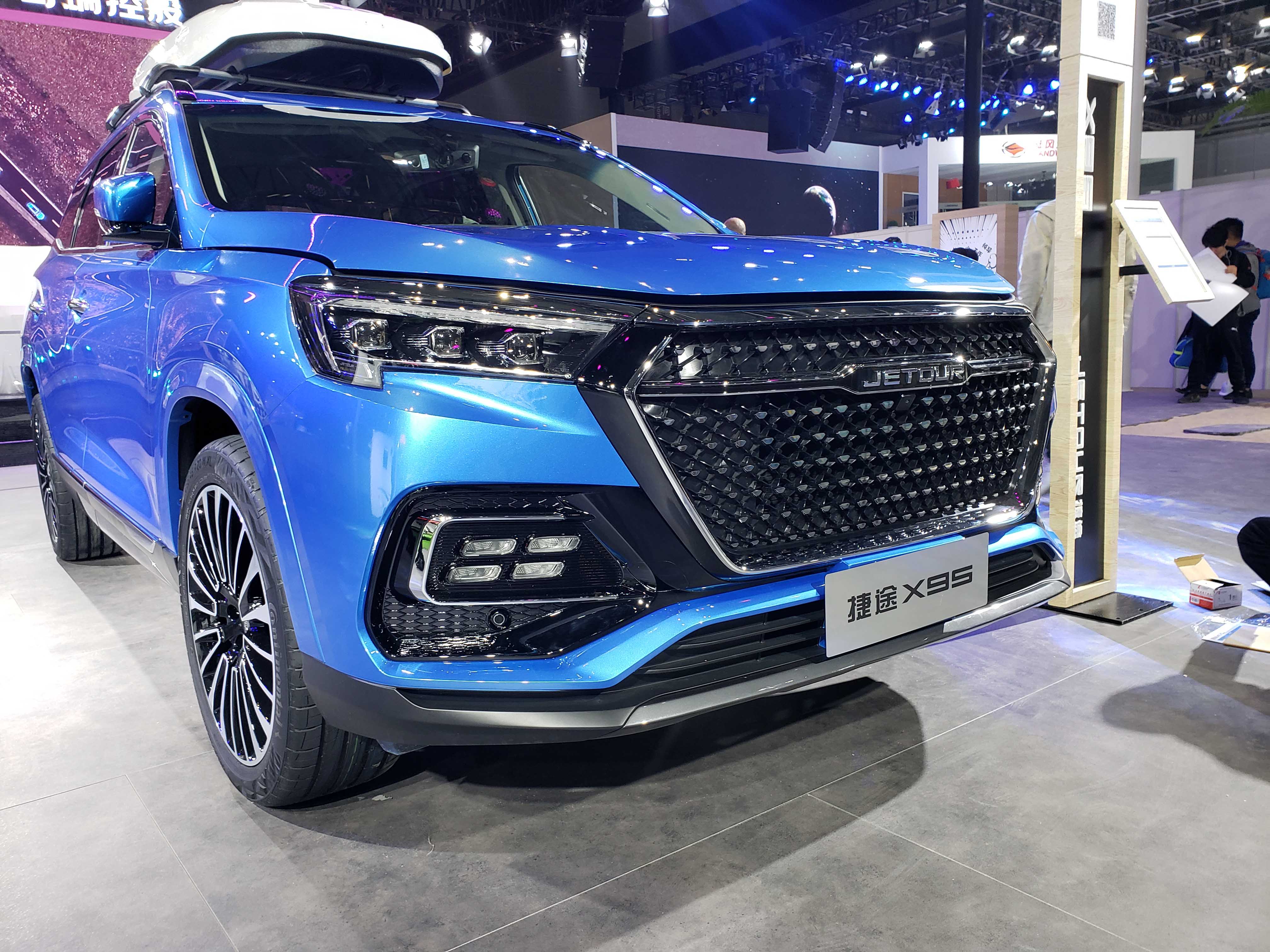 2019上海车展探馆 再度发力suv市场 捷途x95实车曝光