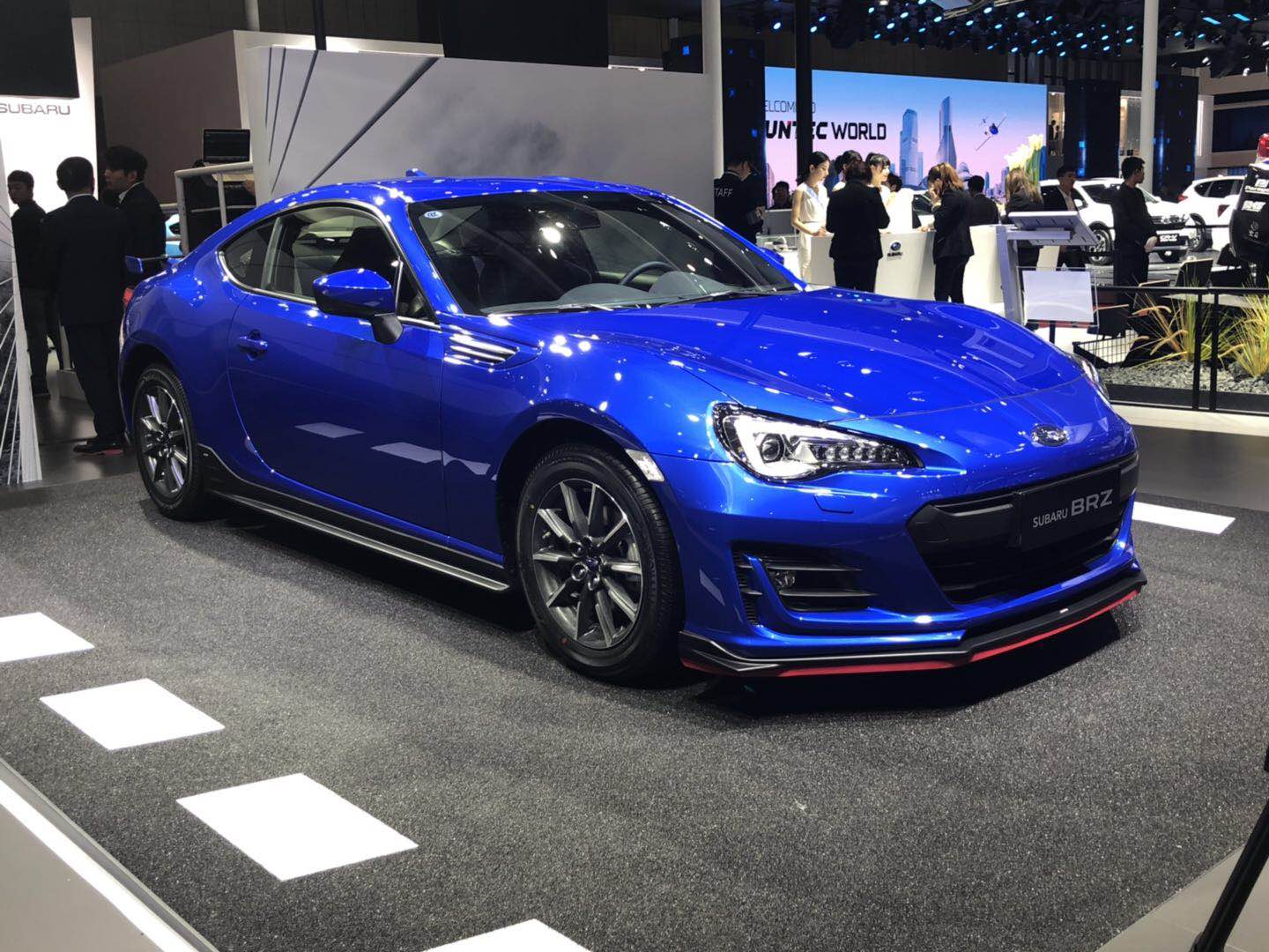 2019上海车展 | 回归中国市场 新款斯巴鲁brz亮相上海车展