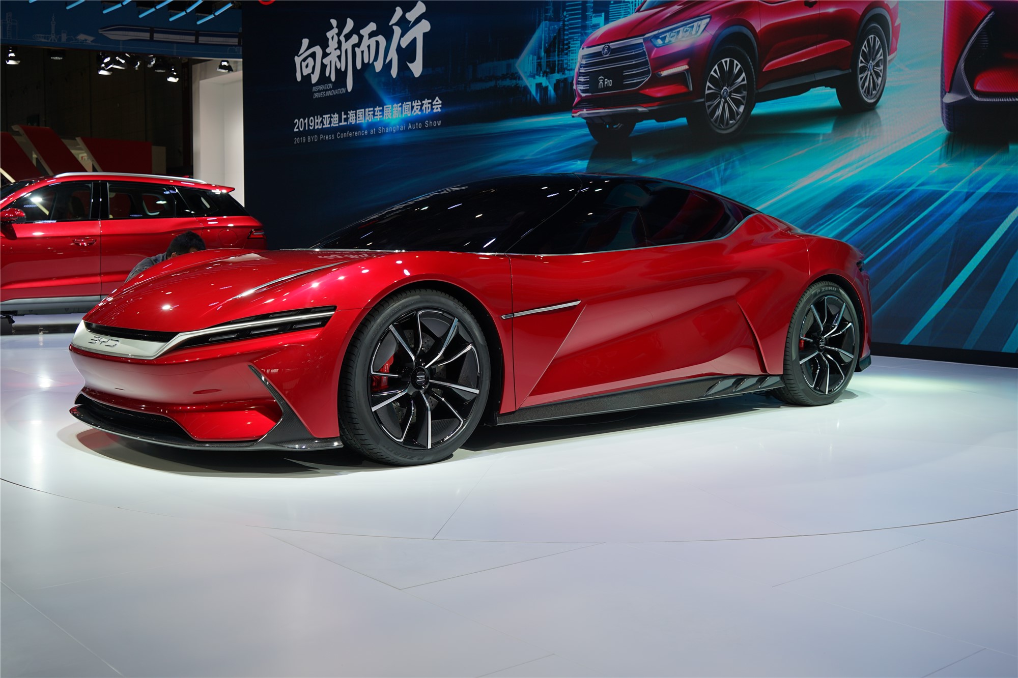 首款超级跑车概念车 比亚迪e-seed gt亮相