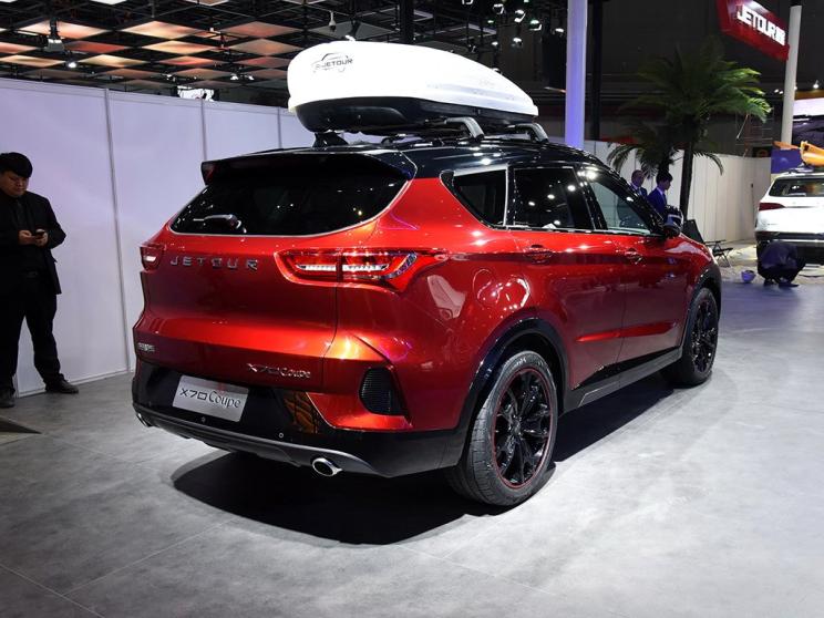 2019上海车展更符合消费者口味捷途x70coupe车型亮相车展