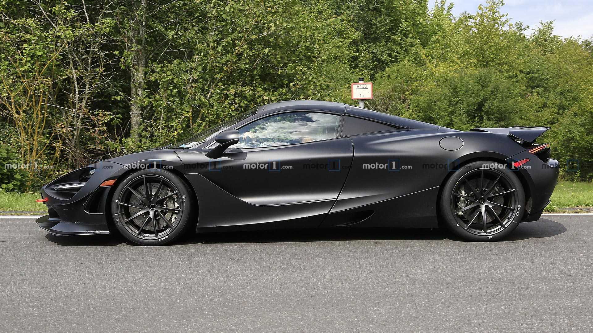 性能进一步提升 迈凯轮750lt测试谍照曝光