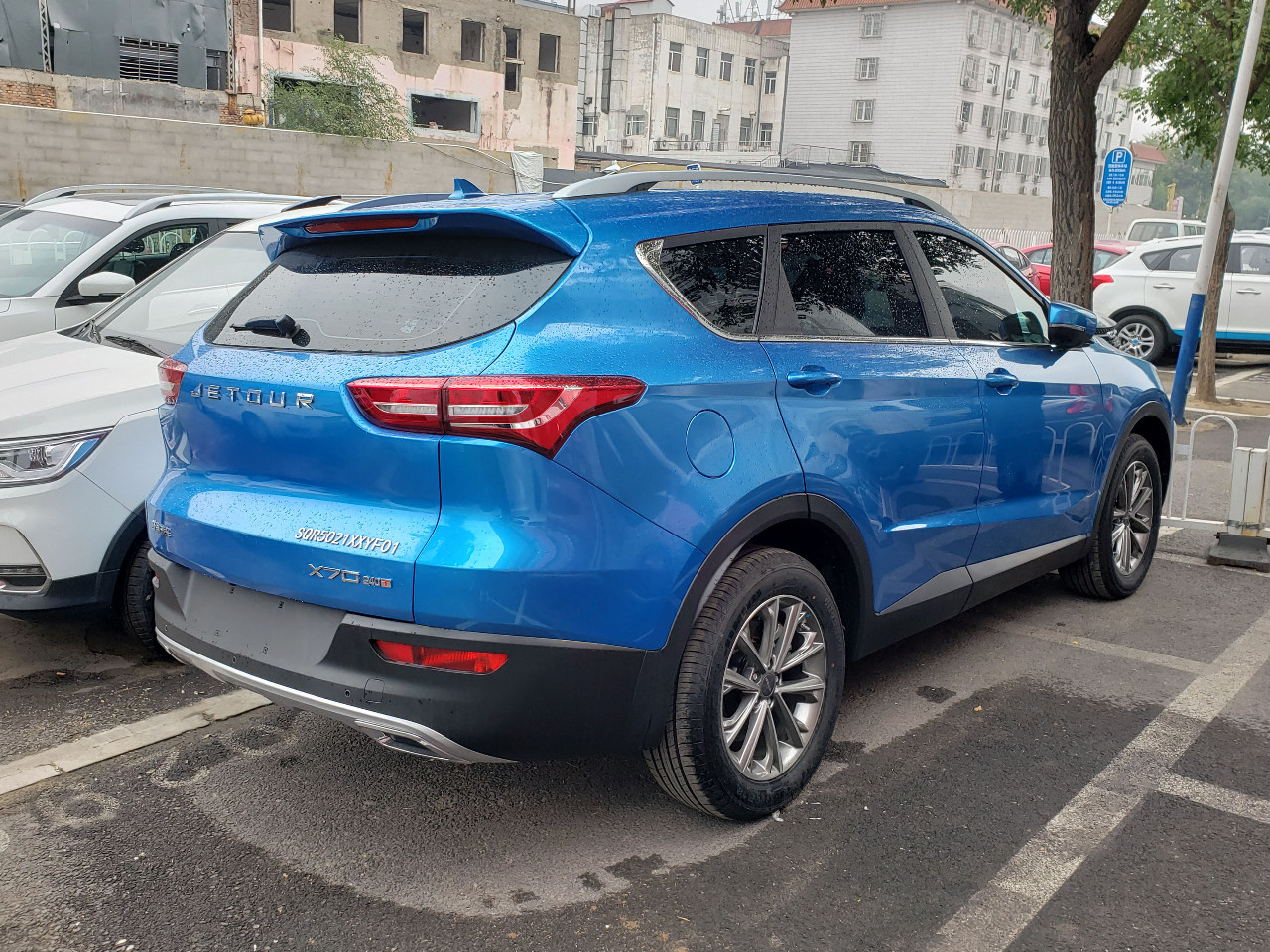 车探零零玖上牌改装年检一条龙捷途x70厢货版摇身变为乘用车