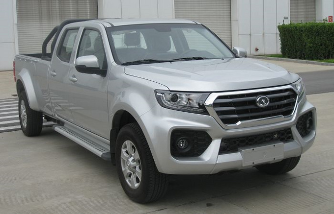 长城风骏7超长货箱版曝光,搭载2.0t柴油发动机