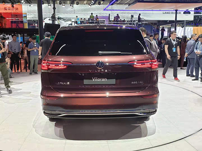又一款高端商务mpv上汽大众viloran将于4月17日开启预售