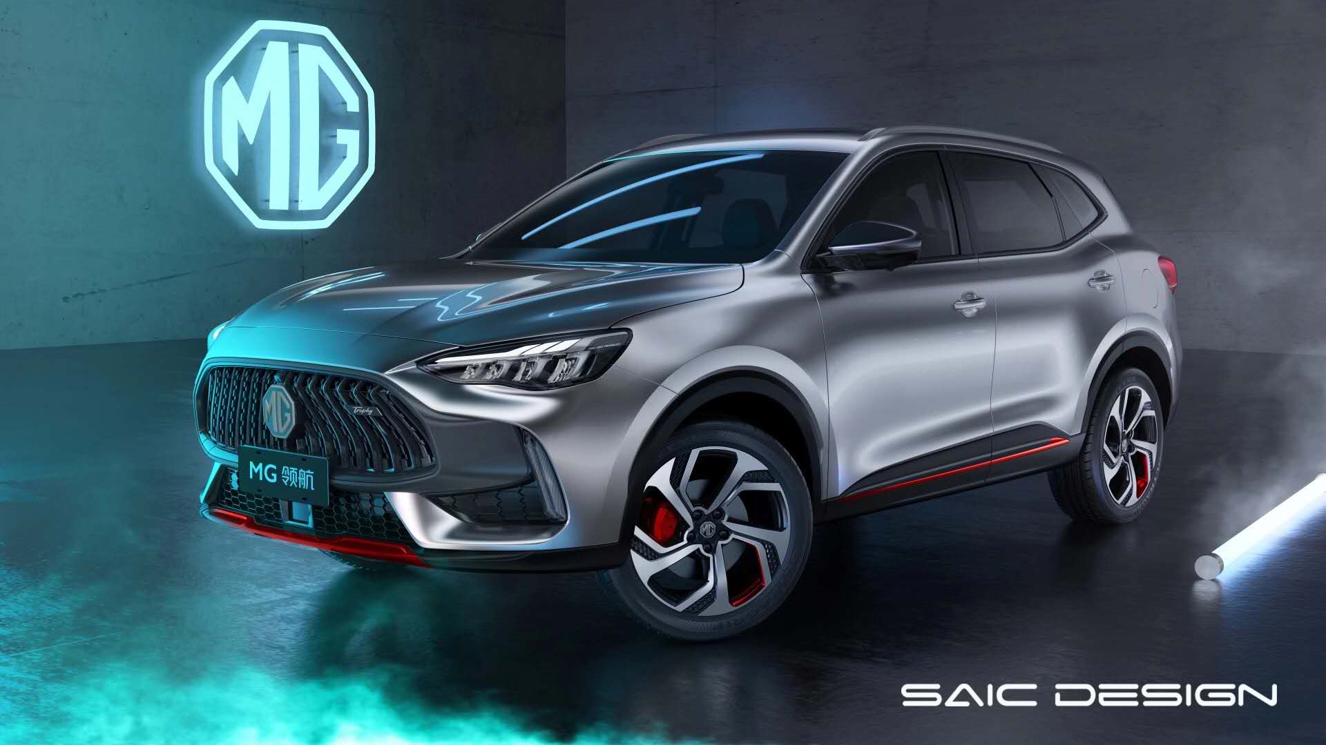 造型极具冲击力名爵领航最新官图发布