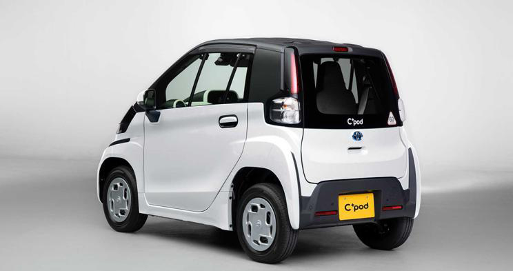 定位微型电动车丰田发布cpod