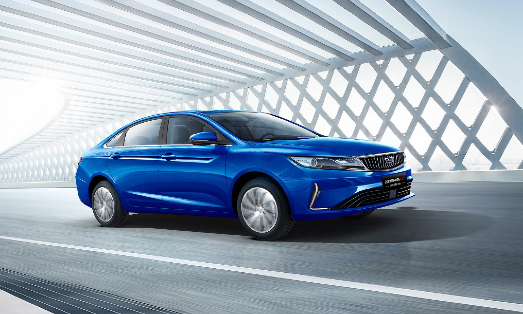 698万元起售2021款新帝豪up轿车双雄正式上市