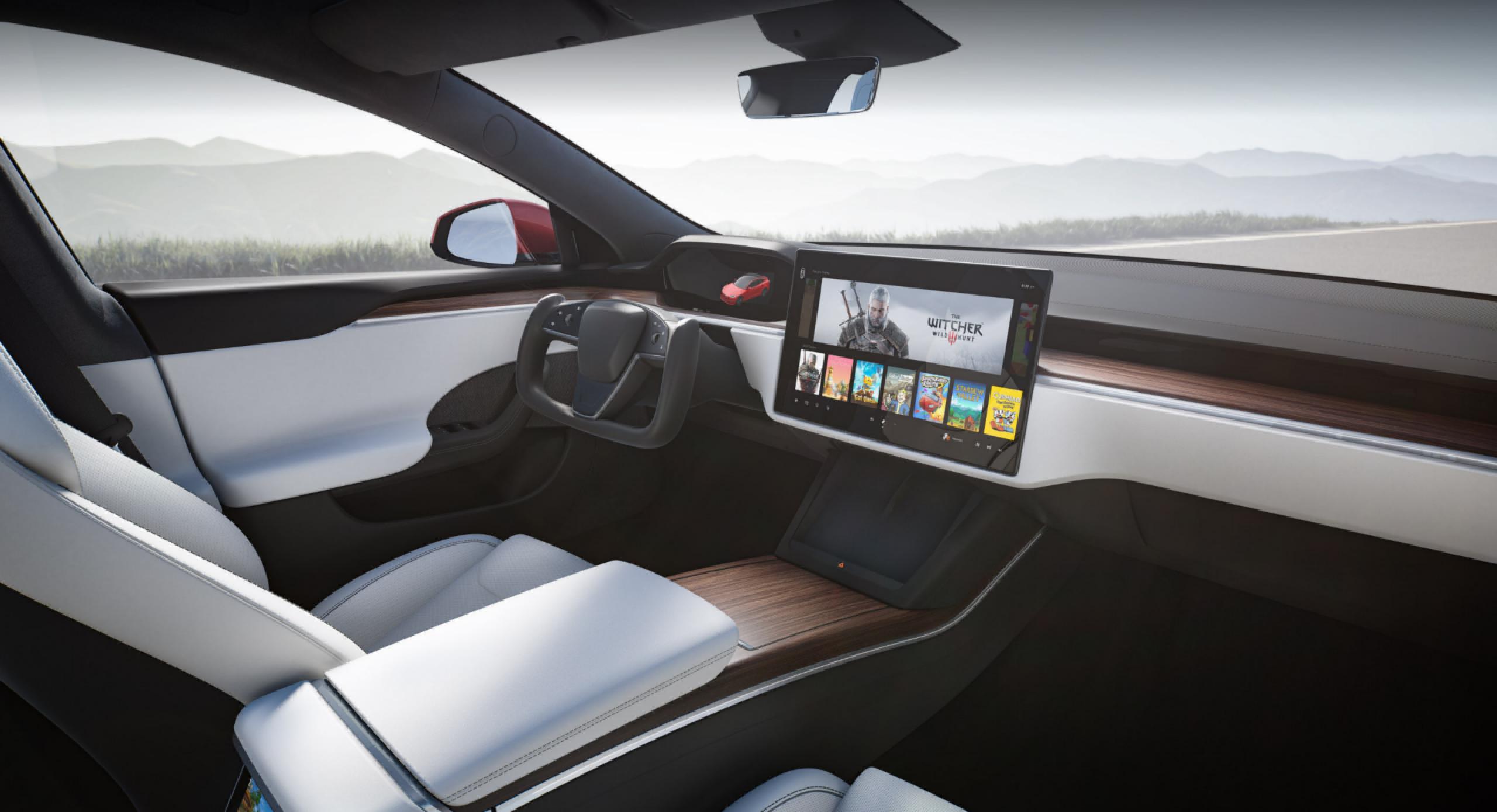 传统方向盘得到保留 新款特斯拉model s谍照曝光