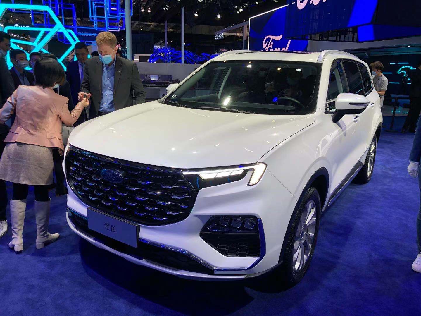 2021上海车展567座总有一个适合你江铃福特领裕正式上市