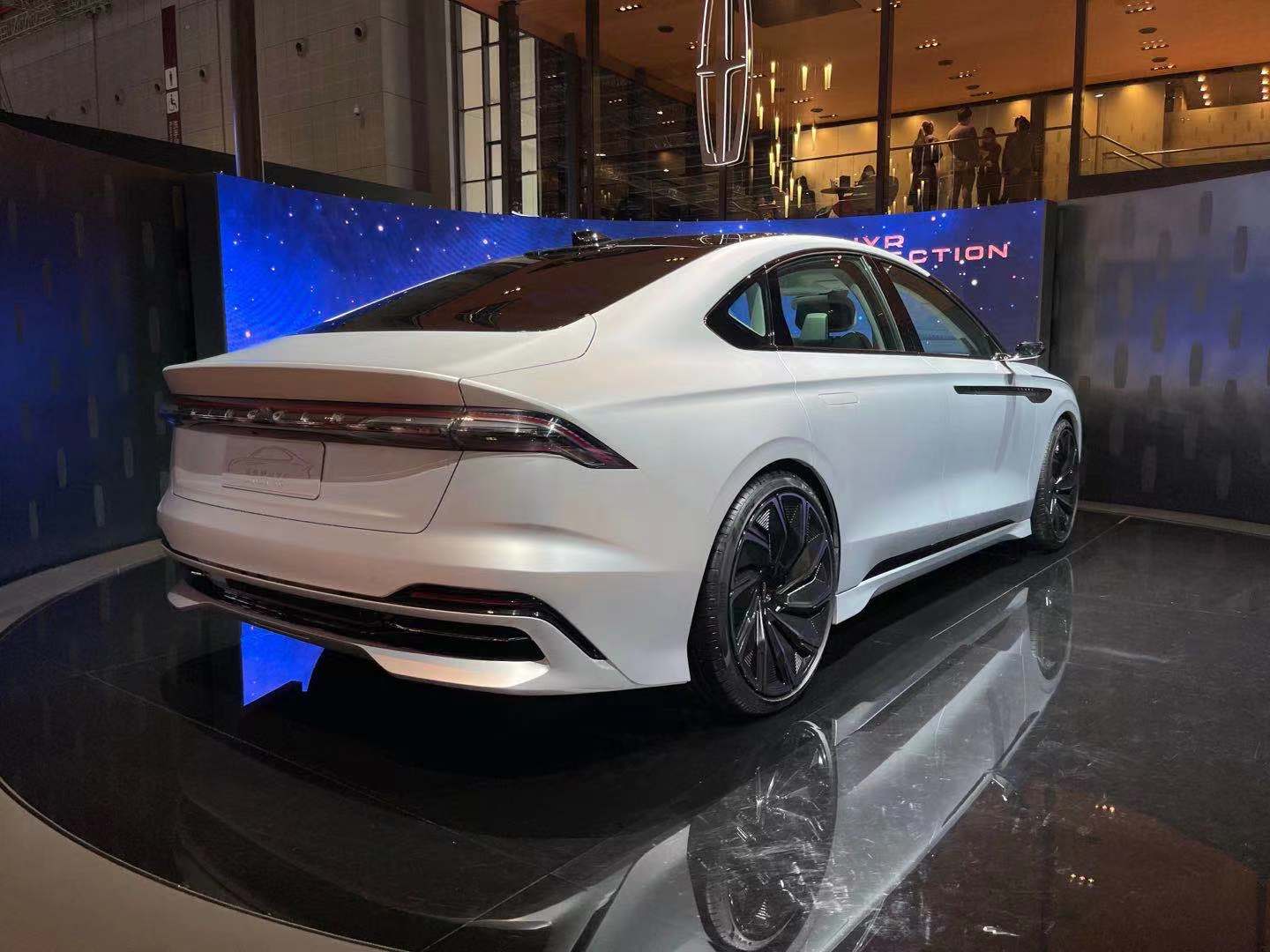 2021上海车展林肯全新量产概念车lincolnzephyrreflection全球首发