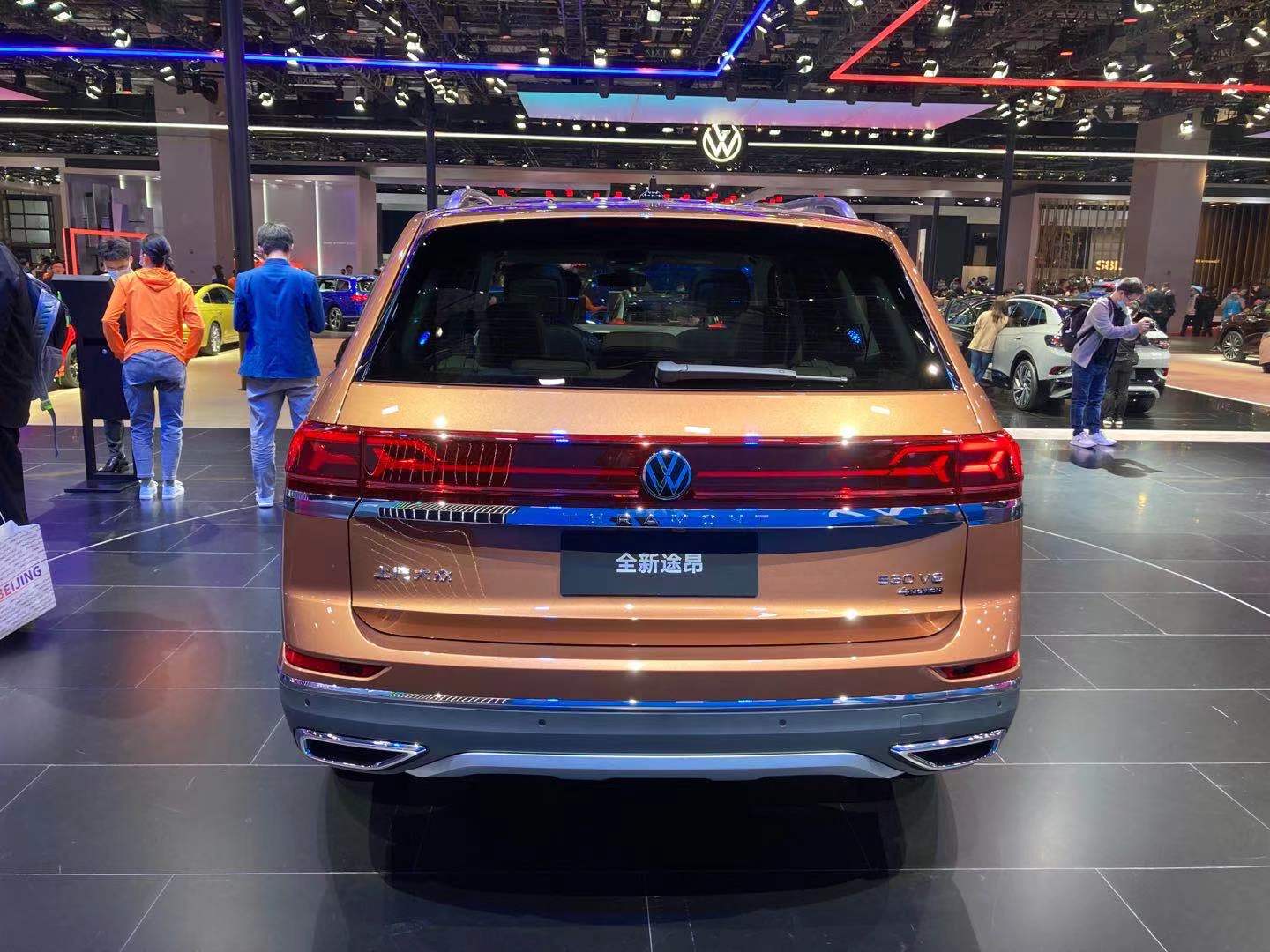 2021上海车展售价292万起上汽大众新款途昂正式上市