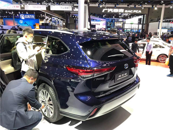 全系混动广汽丰田全新汉兰达预售28万37万